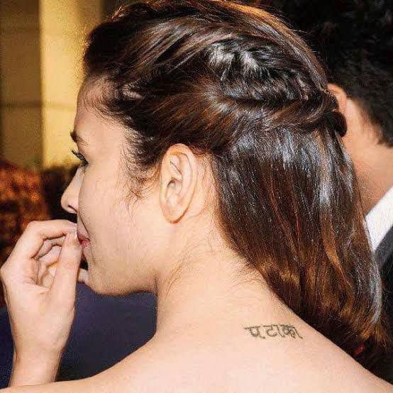 Alia Bhatt's  'Pataka' Tattoo 