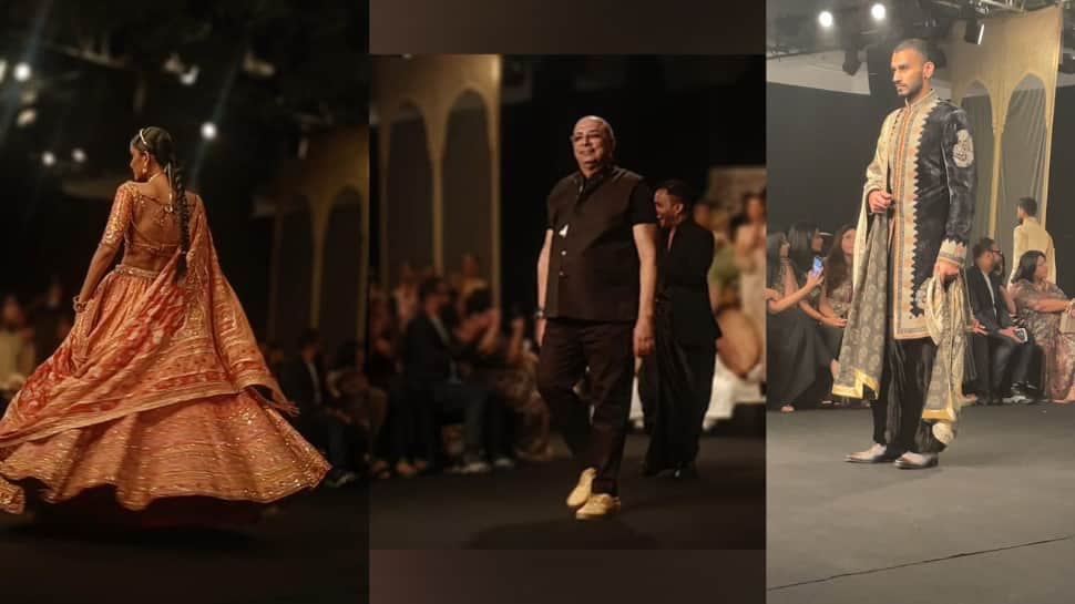 Tarun Tahiliani's 'Otherworldly' Collection Dazzles at India Couture Week 2024