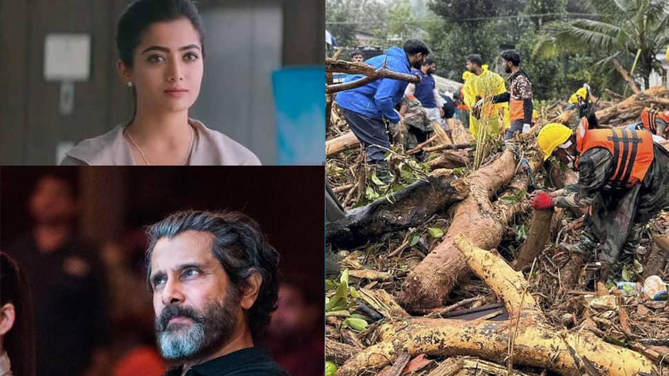 Wayanad Landslide Tragedy: Chiyaan Vikram Donates Rs 20 Lakh, Rashmika Mandanna Rs 10 Lakh To CMO Kerala Relief Fund