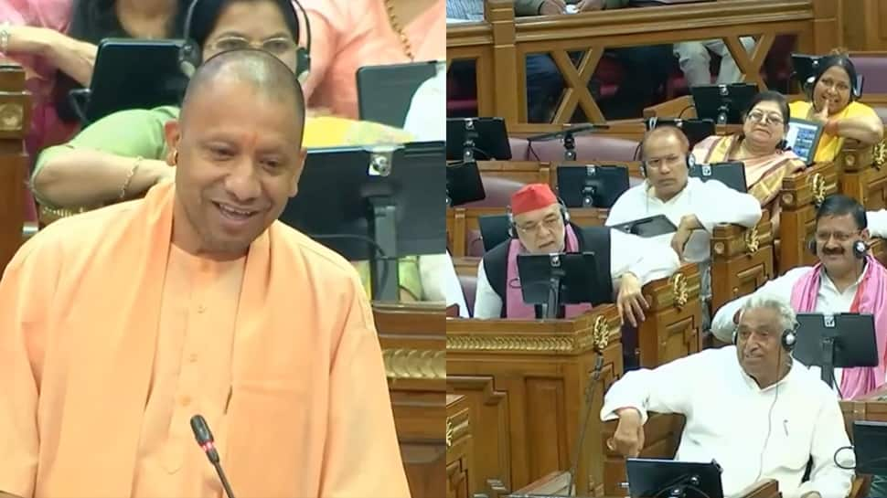 &#039;Four Thugs...Khatakhat To Sapa-chat&#039;: CM Yogi&#039;s Fresh Dig At Samajwadi Party, Congress In UP Assembly