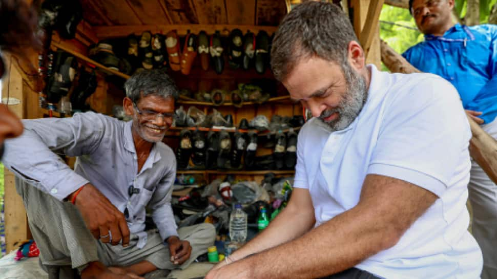 UP Cobbler&#039;s Fortune Changes With Rahul&#039;s Visit, Offered Rs 10 Lakh For Shoes Stitched By LoP