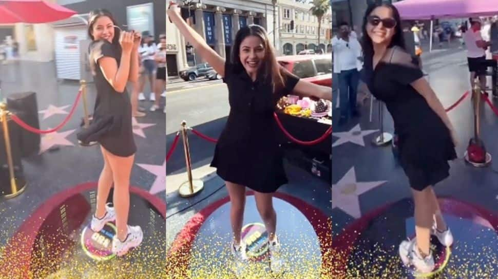 Shehnaaz Gill Has Her Hollywood ‘Walk Of Fame’ Moment - WATCH 