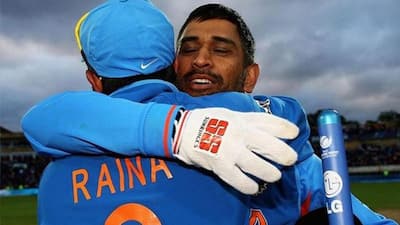 MS Dhoni & Suresh Raina