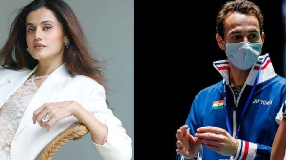 Taapsee Pannu&#039;s Hilarious Response To Husband Mathias Boe&#039;s Retirement Post