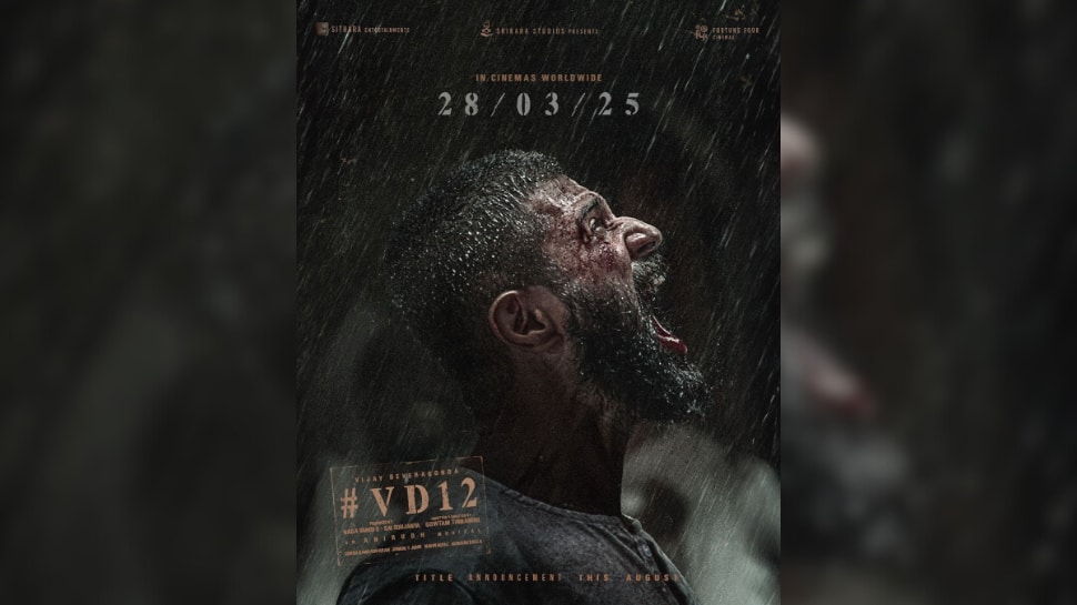 Vijay Deverakonda Unveils Fierce Avatar in &#039;VD 12&#039; Poster, Fans Go Berserk