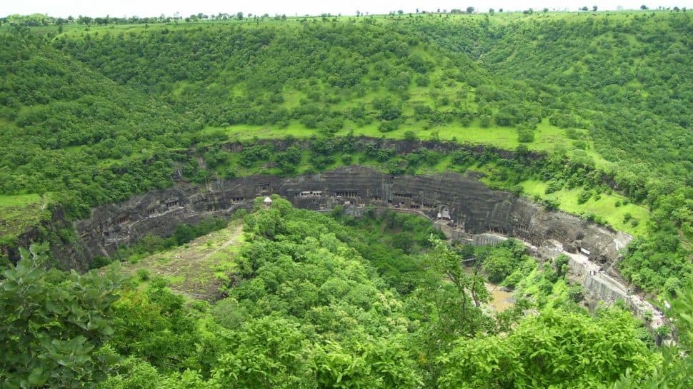 8. Ajanta Caves, Maharashtra