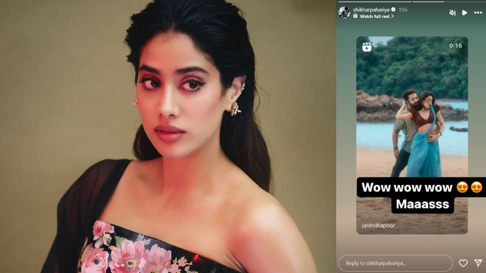 Janhvi Kapoor&#039;s &#039;Dheere Dheere&#039; Performance Leaves Rumoured Beau Shikhar Pahariya Spellbound