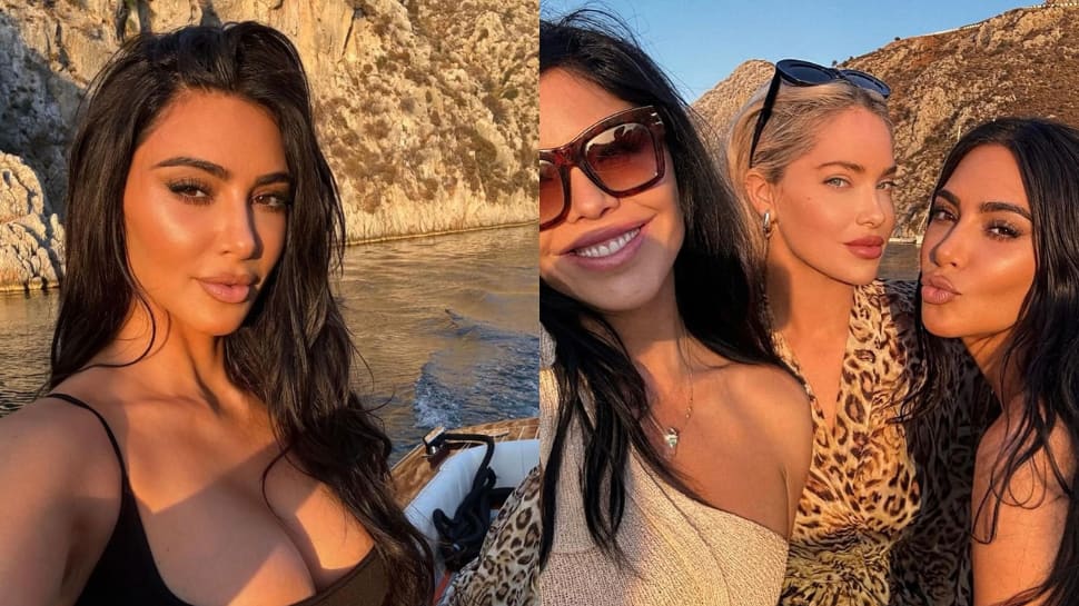 Kim Kardashian's Sun-Kissed Greek Adventure - See Pic