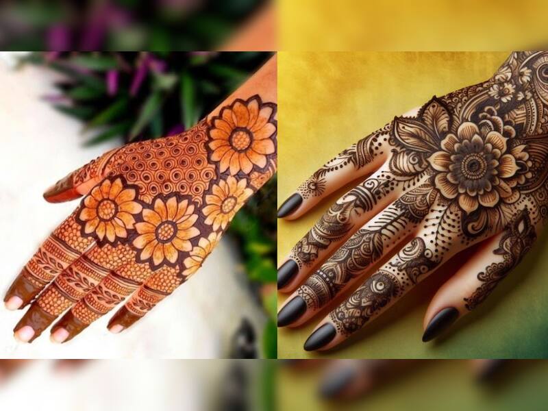 Hariyali Teej 2024: 6 Easy And Simple Back Hand Mehndi Designs For You ...