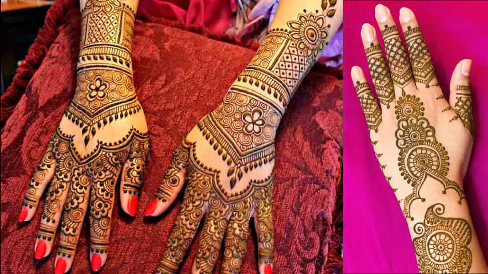 Rajasthani Hariyali Teej Mehndi Design