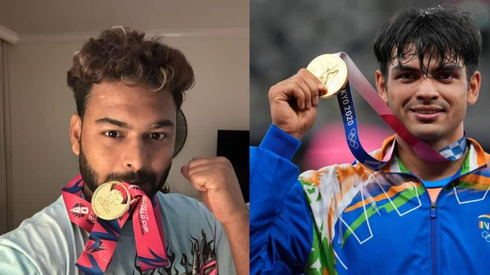 Rishabh Pant Offers 100,089 Rupees To Followers If Neeraj Chopra Wins Gold At Paris Olympics 2024