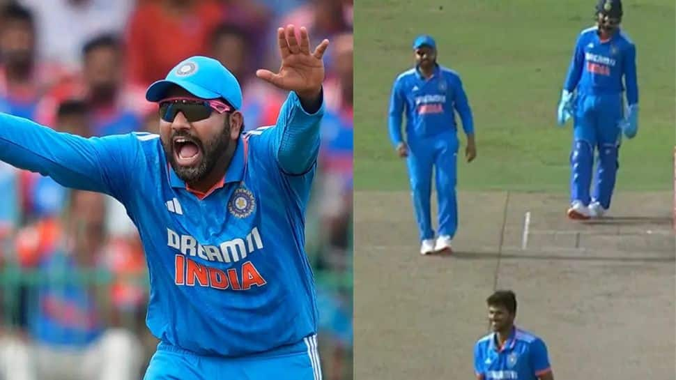 Rohit Sharma’s Sinhalese Language Pep Talk During India vs Sri Lanka 3rd ODI: &#039;Anna Hari&#039; For Motivation, &#039;Meka Hari&#039; For A Good Laugh- WATCH