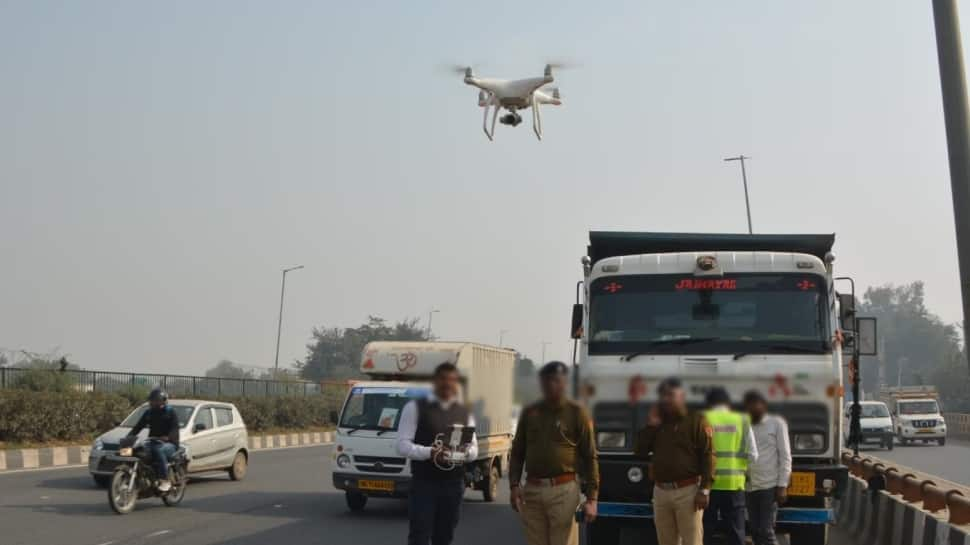 Watch Out: Police Deploy Drones To Challan Traffic Rule Violators