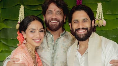 Naga Chaitanya And Sobhita Dhulipala's Engagement Pics