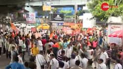 Watch: Protest In WB's Kolkata Over Attacks On Hindu Minorities In Bangladesh