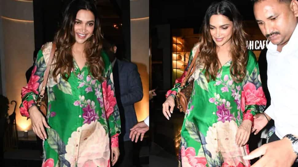 Deepika Padukone Flaunts Her Fully Grown Baby Bump Amid Rumours Of Delivering Baby Boy