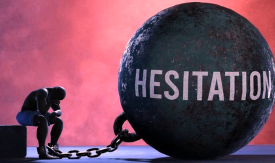 Hesitant To Click How To Take a Leave From Hesitation?