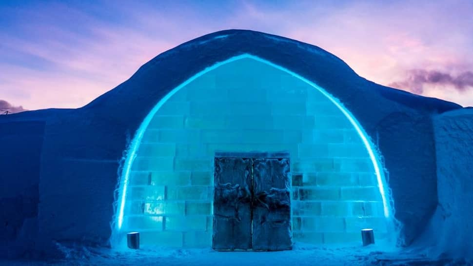 Icehotel Restaurant, Sweden