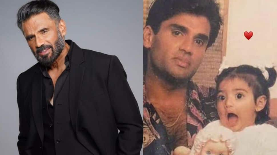 Suniel Shetty Receives A &#039;Love-Filled&#039; Wish From Daughter Athiya