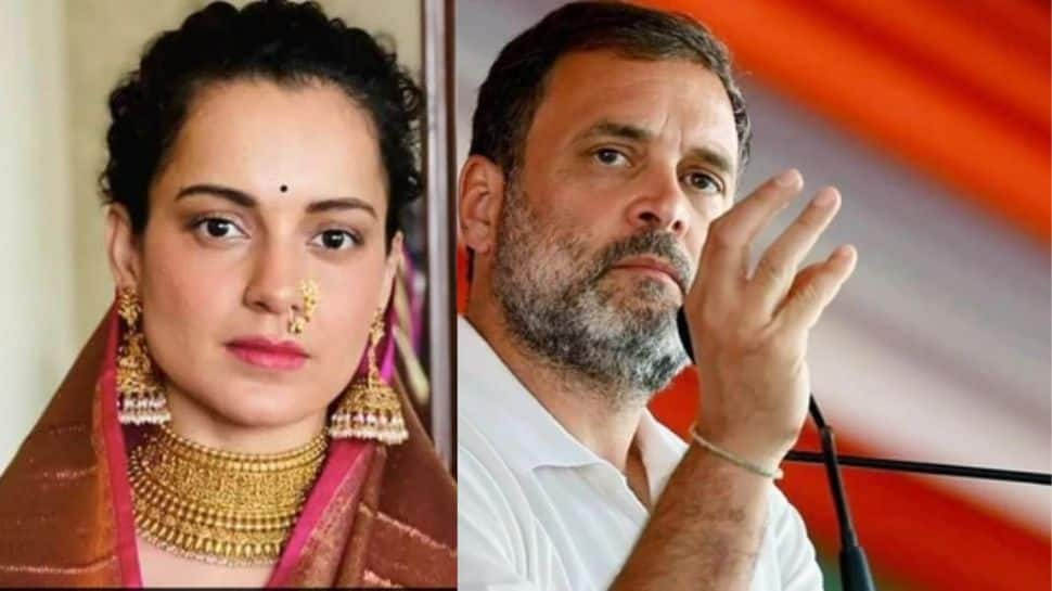 Kangana Ranaut Criticizes Rahul Gandhi, Calls Him &#039;Most Dangerous Man&#039; Over His Hindenburg Remark