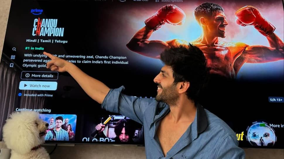 Kartik Aaryan Celebrates Double Triumph As &#039;Chandu Champion&#039; Tops OTT And Twitter Charts