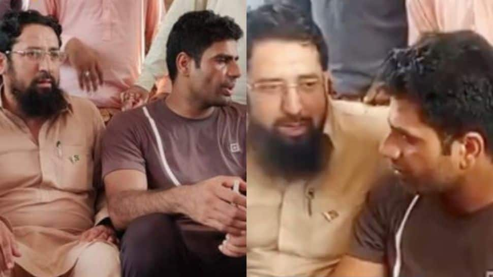 Pakistan's Gold Medalist Arshad Nadeem’s Photo, Video With Lashkar-e-Taiba Associate Muhammad Harris Dar Go Viral- Watch