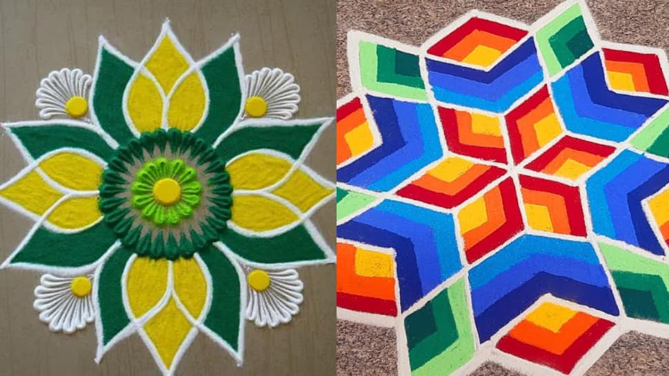 Geometric Rangoli Design