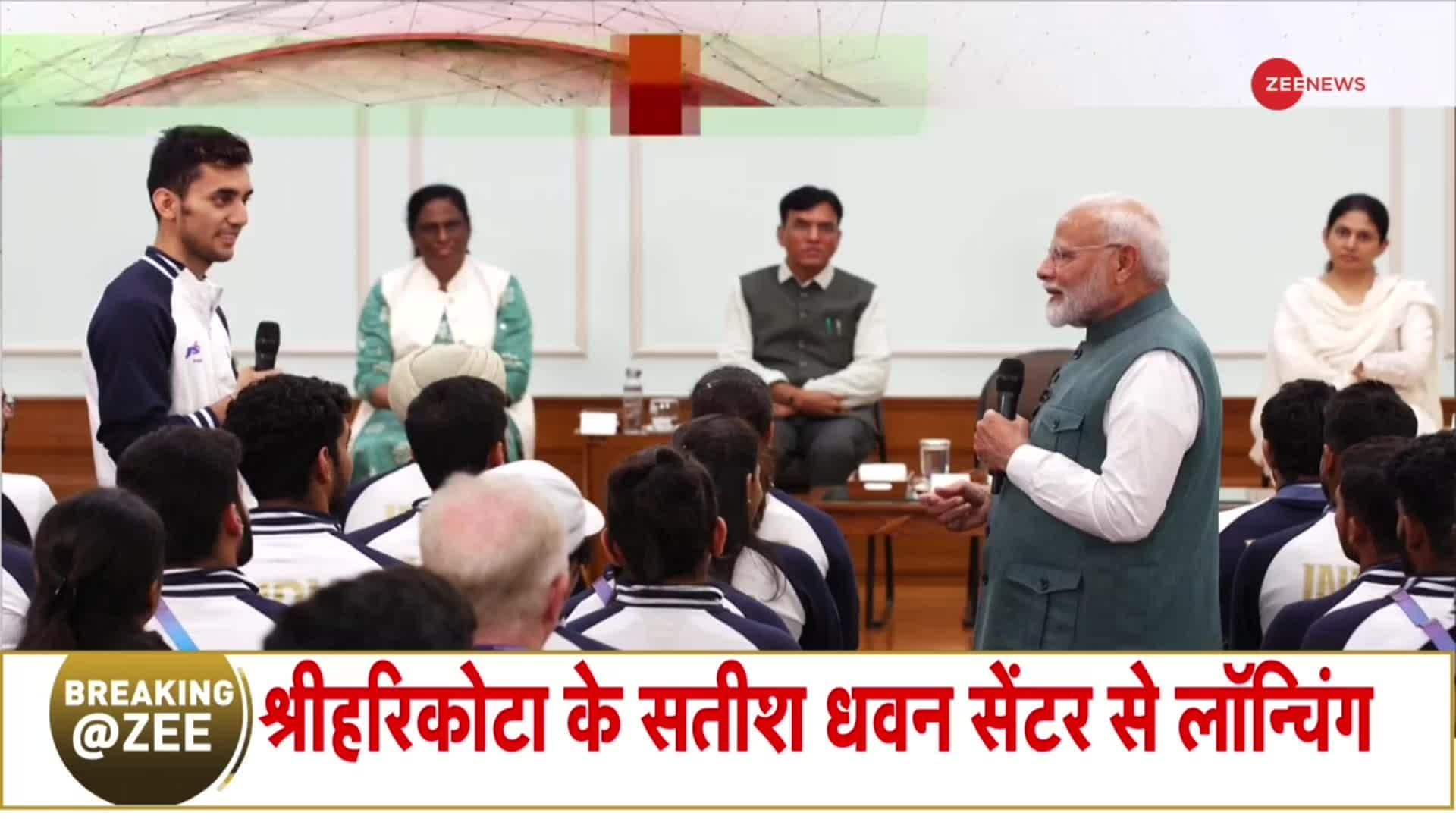 Watch visuals from PM Modi's meet with Olympic Players