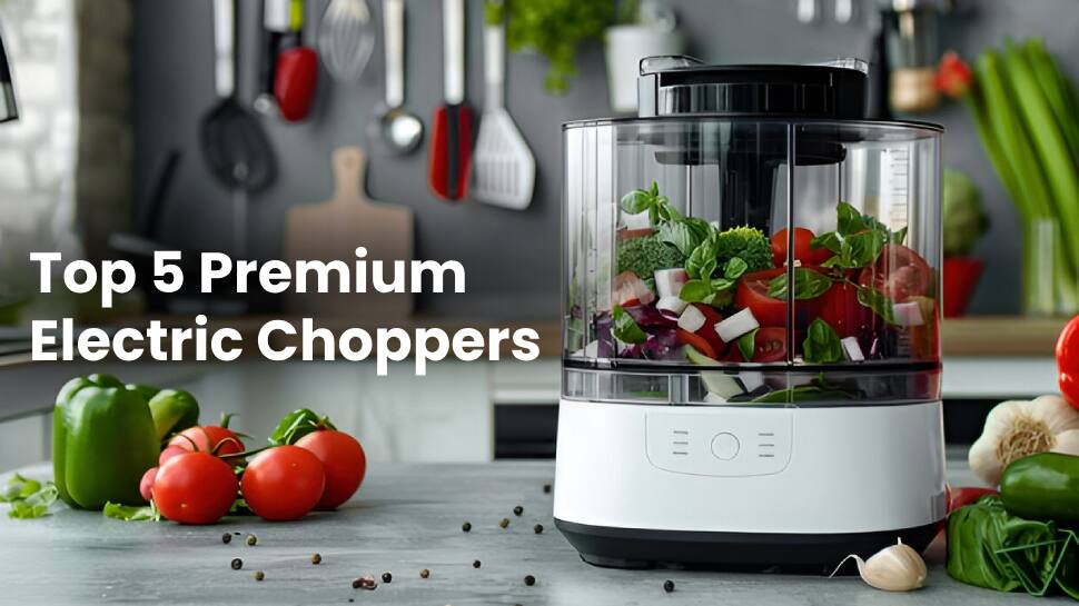 Top 5 Premium Electric Choppers for Your Kitchen in 2024