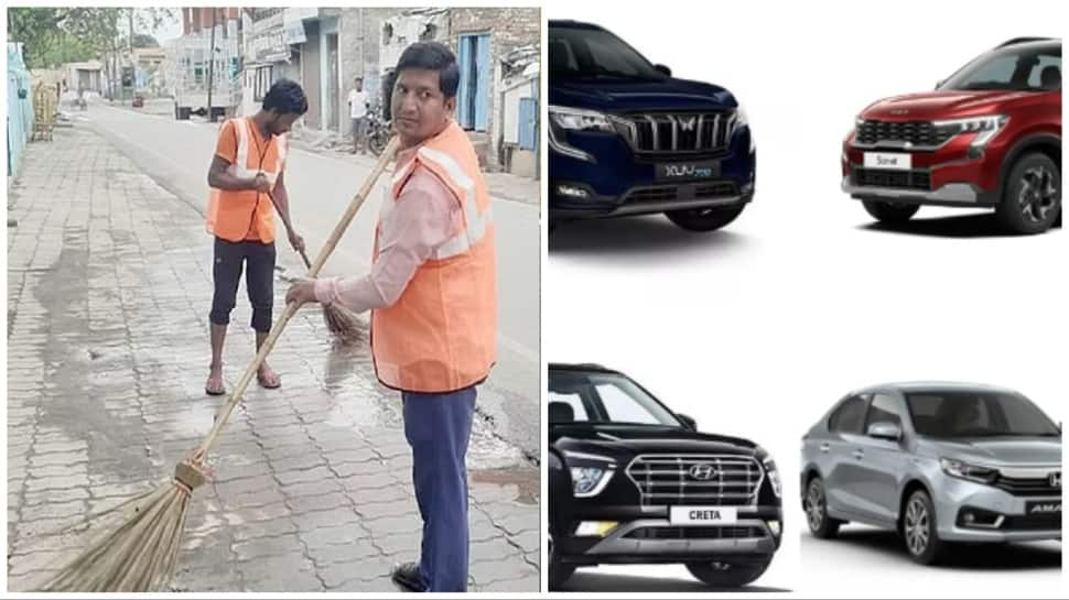 Crorepati Sweeper In UP Busted, Owns 9 Expensive Cars, Luxurious Mansion