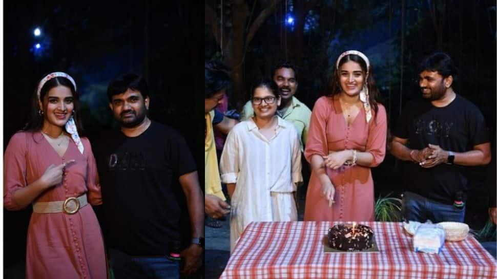 Nidhhi Agerwal Joins 'The Raja Saab' Cast and Celebrates Birthday With A Warm Welcome