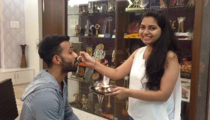 6. Ajinkya Rahane and Apurva Rahane: Grounded in Family Values