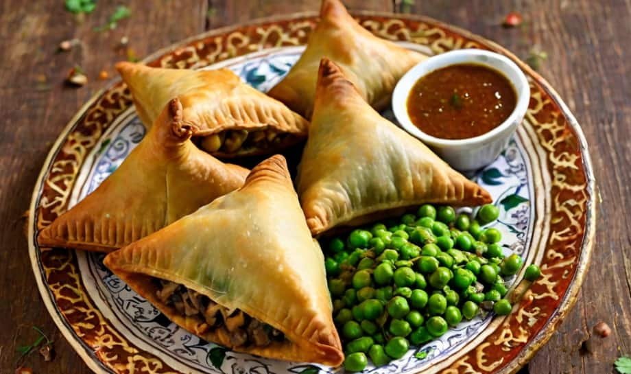 Mushroom Samosa