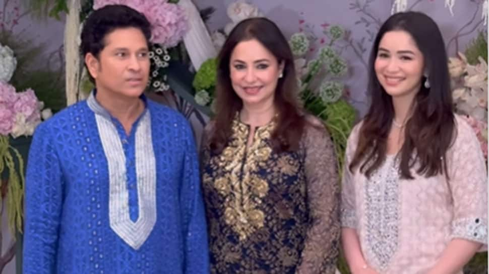 Sachin Tendulkar Asks Paparazzi To Be Quiet When They Ask Sara Tendulkar To Pose Solo - Watch 