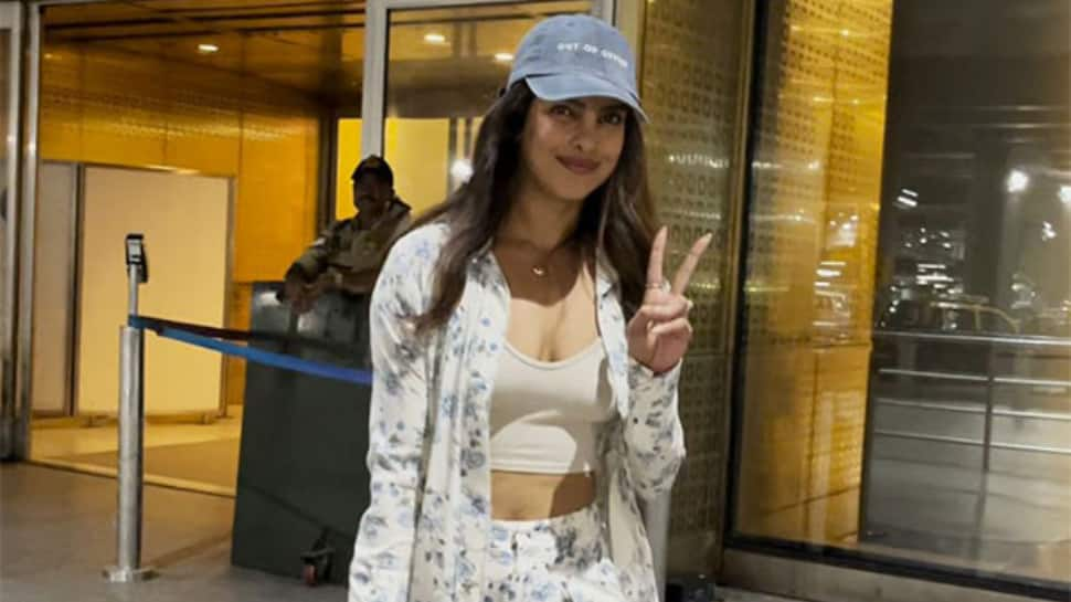 Priyanka Chopra&#039;s Stylish Mumbai Arrival Sparks Fan Frenzy