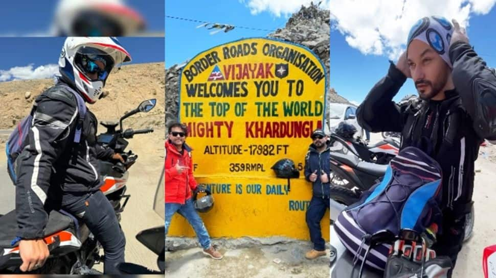 Kunal Kemmu Takes A Thrilling Bike Ride In Ladakh With His 'Gang' - WATCH