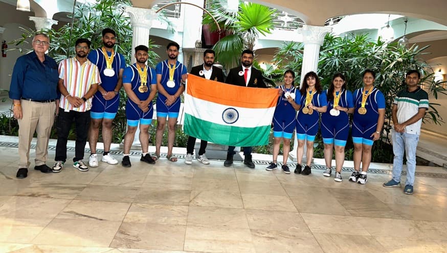 Electrotherm Celebrates Team India&#039;s 18 Gold Medal Triumph At International Powerlifting Championship in Dubai