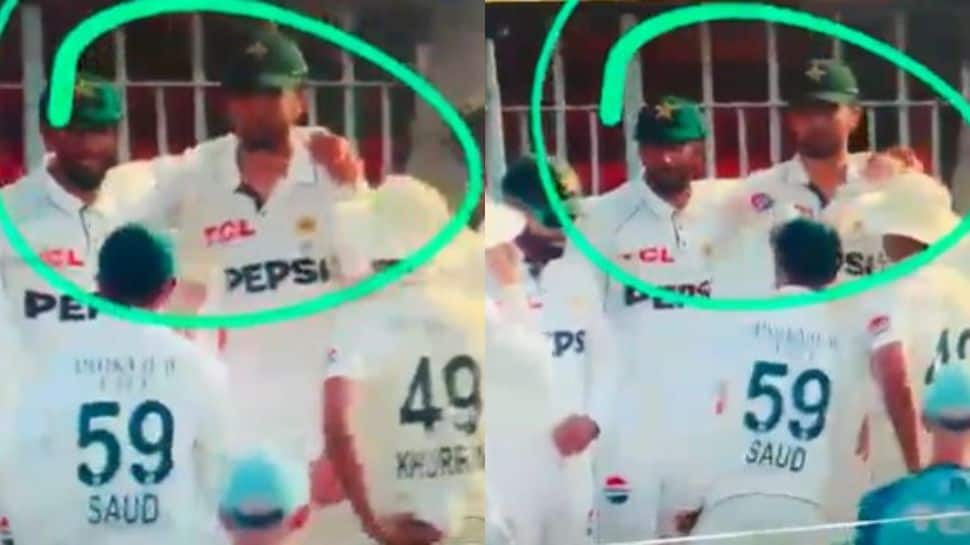 Tension in Pakistan Camp? Shaheen Afridi&#039;s Cold Shoulder To Shan Masood Post Match Goes Viral- Watch