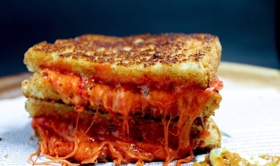 ​Tomato chutney Grilled Cheese Sandwich