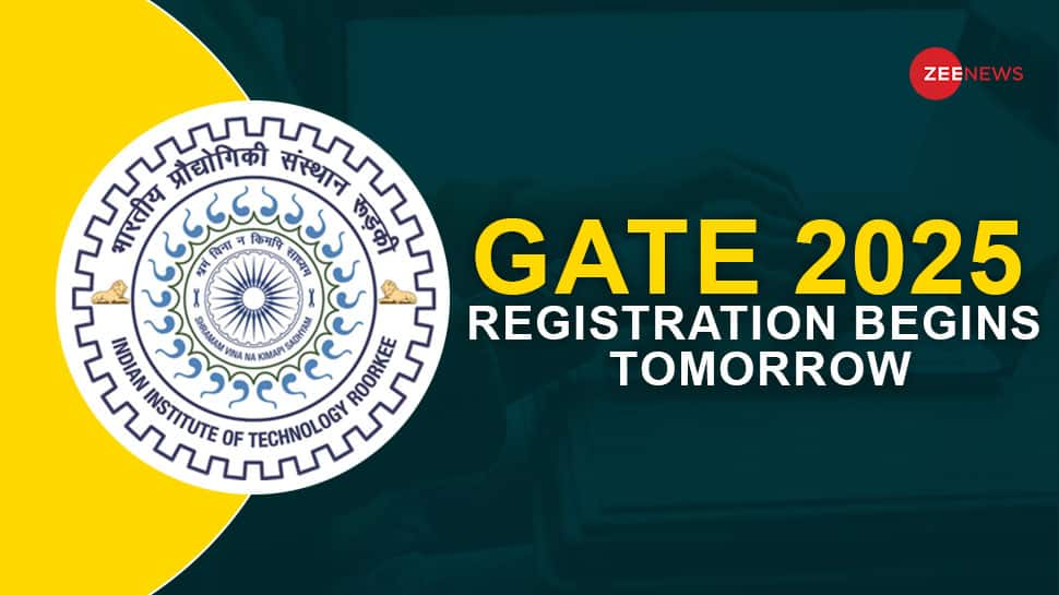 GATE 2025 Registration Begins Tomorrow At gate2025.iitr.ac.in- Check Eligibility And Steps To Apply Here