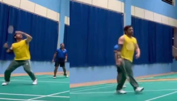 MS Dhoni’s IPL Future In Question: Viral Badminton Video Sparks Fitness & Return Speculations