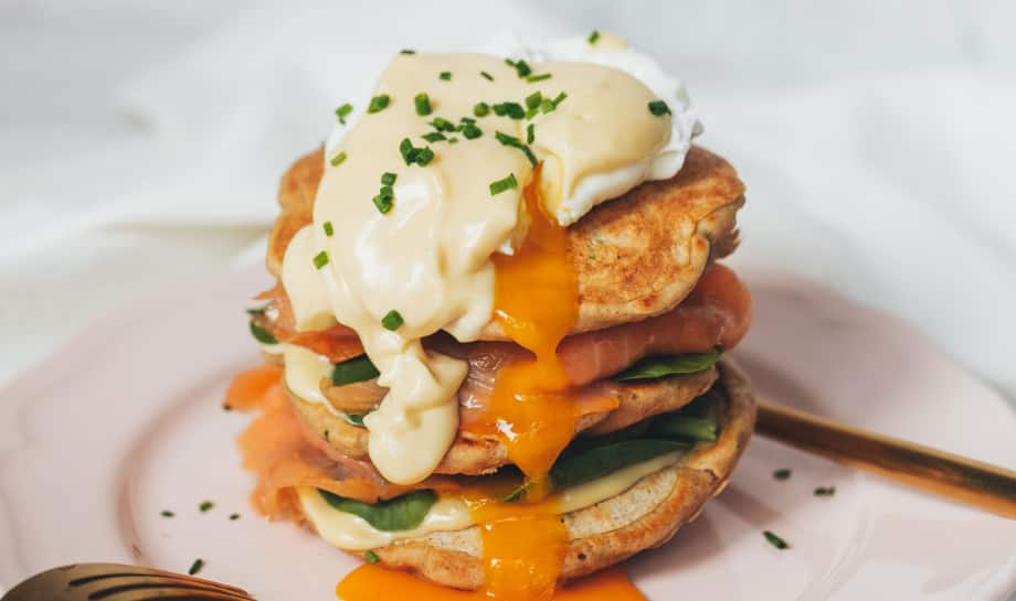 Egg Benedict Pancake