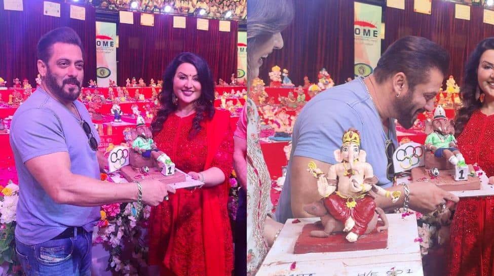 Salman Khan And Amruta Fadnavis Lead The Charge For Eco-friendly Ganesh Chaturthi Celebrations