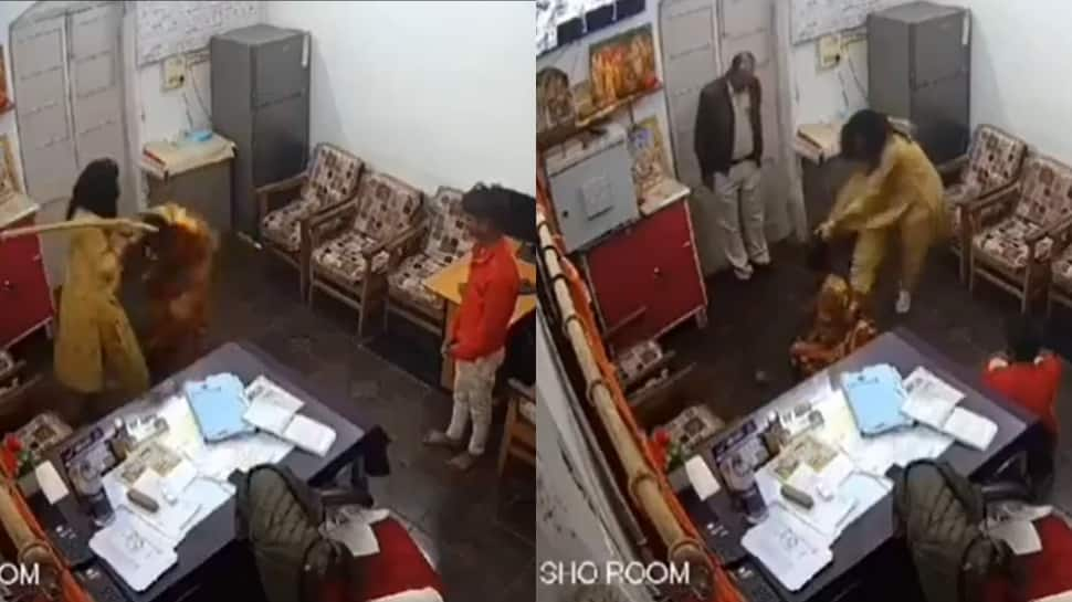  Caught On CCTV: GRP Police Brutally Beat Up Grandma, Teenage Grandson In MP&#039;s Katni