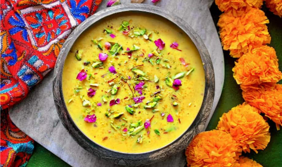 Almond-Saffron Kheer