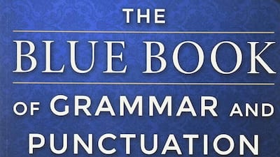 The Blue Book Of Grammer And Punctuation