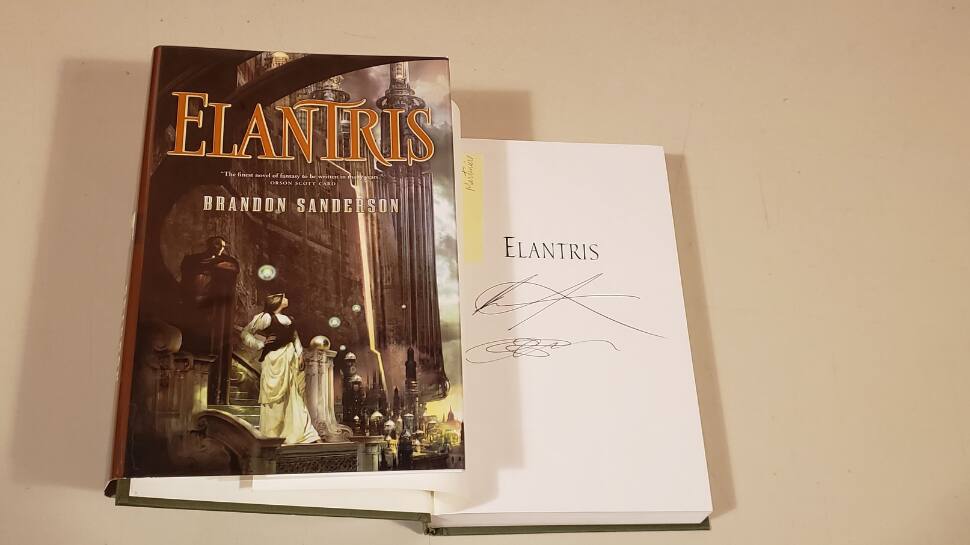 Elantris by Brandon Sanderson