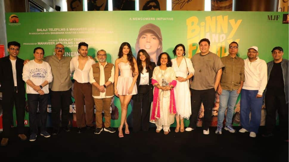 Binny and Family Trailer Released, Varun Dhawan Attends Launch of Anjini Dhawan&#039;s Debut Film 