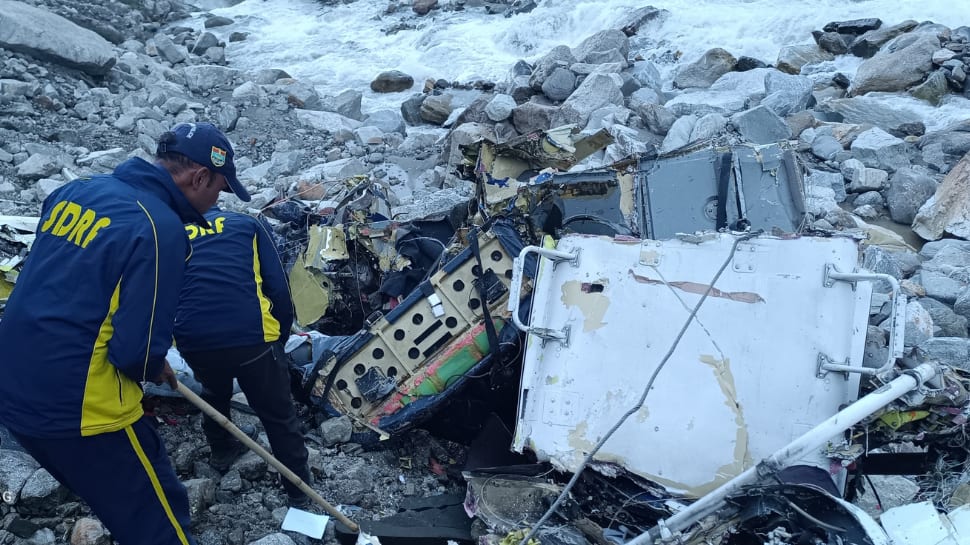 Watch: Helicopter Crashes Near Mandakini River During Recovery Operation In Kedarnath 