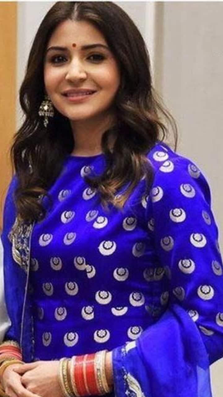 anushka sharma blue dress Anushka Sharma Then & Now: The Bollywood Celebrity's Complete Style Evolution | Vogue India